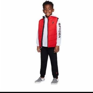 Spyder boys 3piece vest set